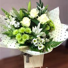 Classic White &amp; Green Harmony