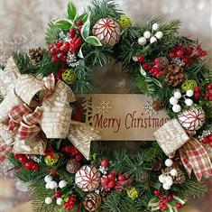 Merry Manor Wreath