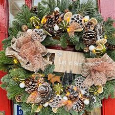 Let It Snow Wreath