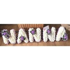 Mauve and White Nanna Tribute