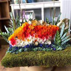 Floral Koi Tribute