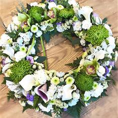 Tranquil Funeral Wreath