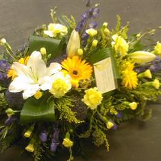 Meadow Flowers Casket Spray