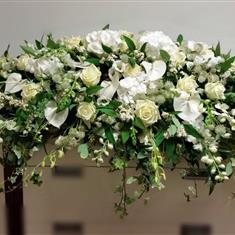 Graceful Farewell Casket Spray