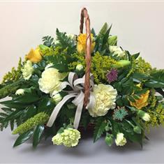 Funeral Basket (Choose Colours)