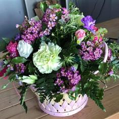 Lavender Nook Basket