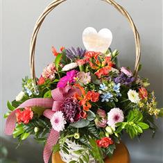 Happy Heart Basket