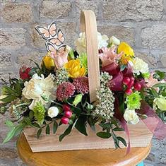 Spring Patch Basket