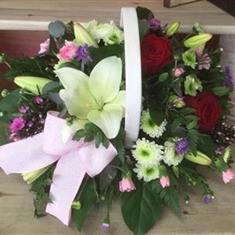 Peaceful Bloom Basket