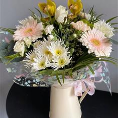 Vanilla Twist Flower Jug