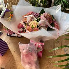 Its A Baby Girl Bouquet