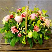 Perfect Peony Basket