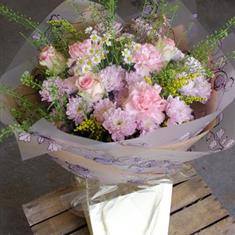 Vintage Pink Hand-Tied