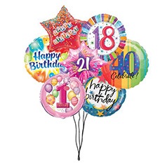 (1) Birthday Balloon Bouquet